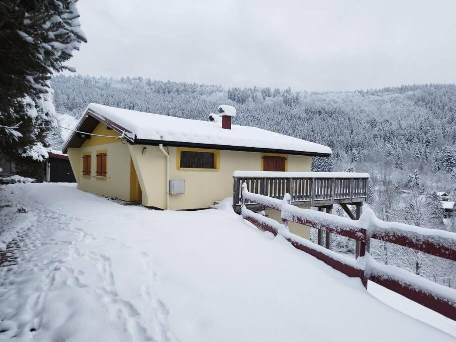 Maison De Montagne Vue Magnifique Ventron Ngoại thất bức ảnh